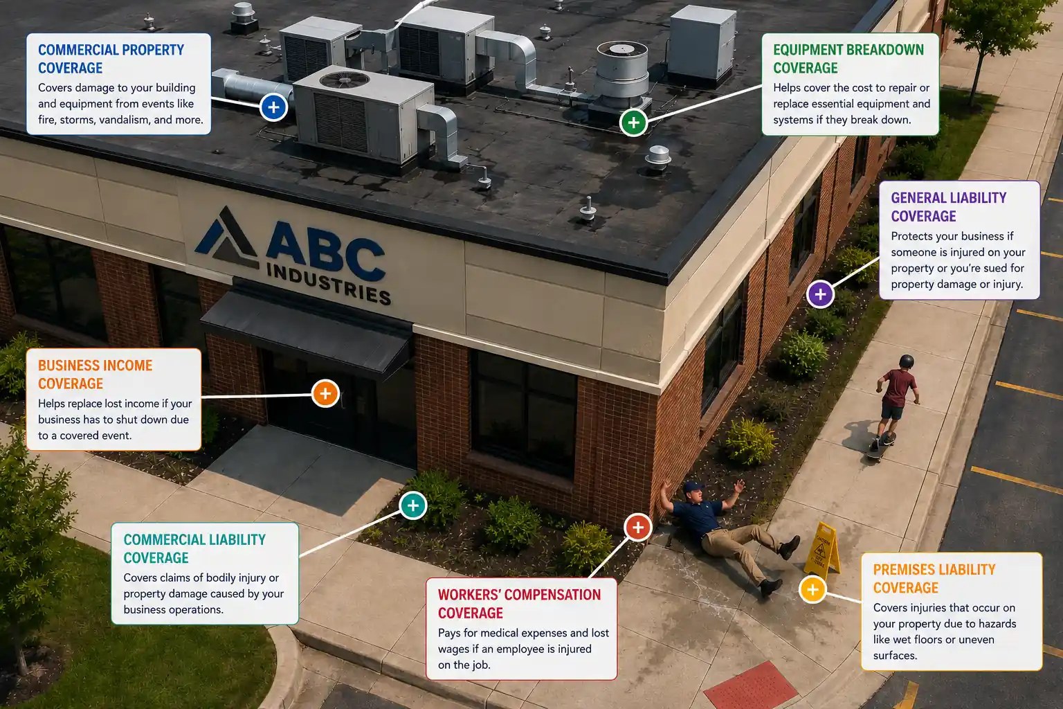Commercial Property Insurance Infographic