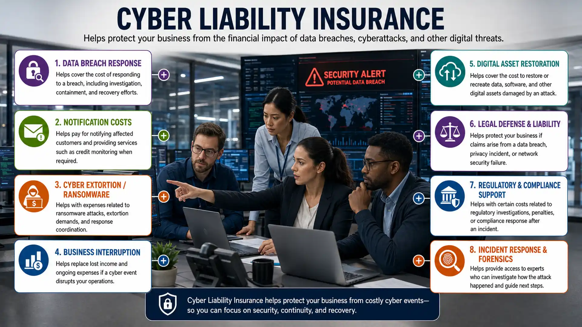 Cyber Liability Insurance Infographic